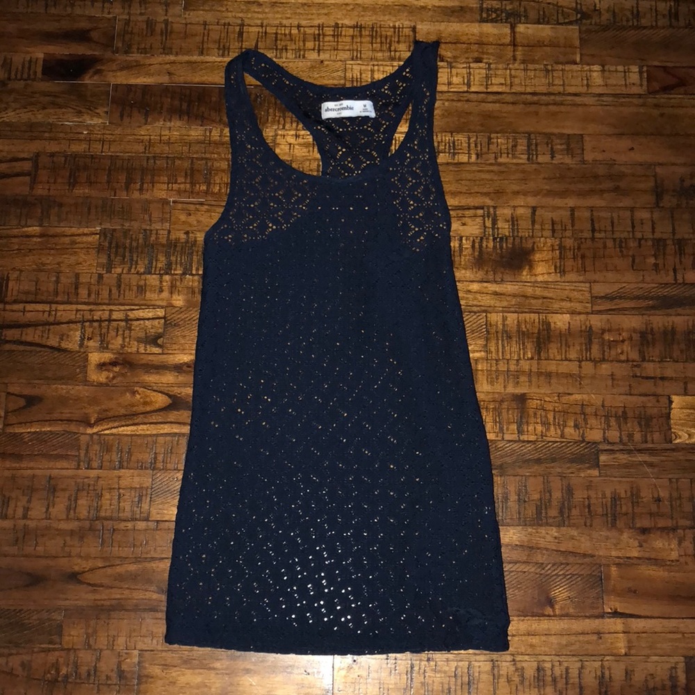 Abercrombie KIDS laced see through tank